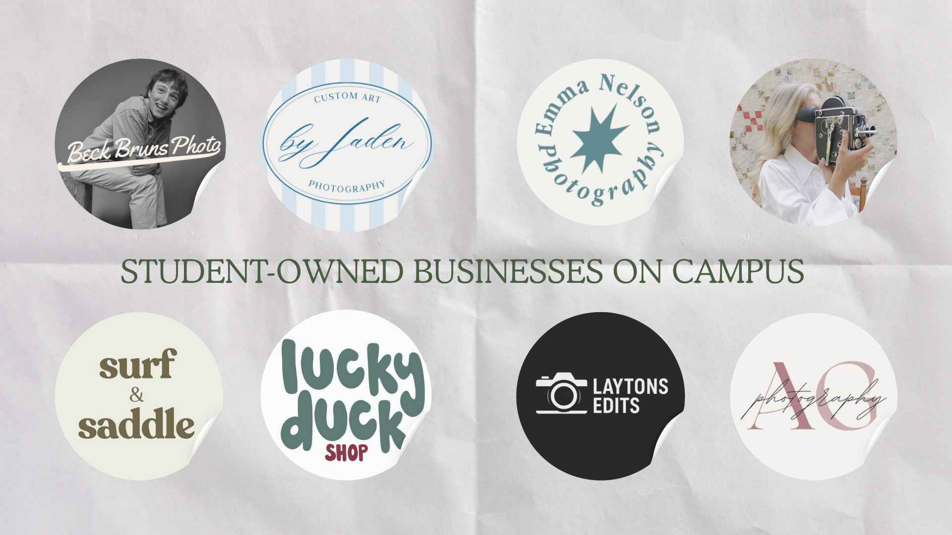 Student-Owned Businesses on Campus