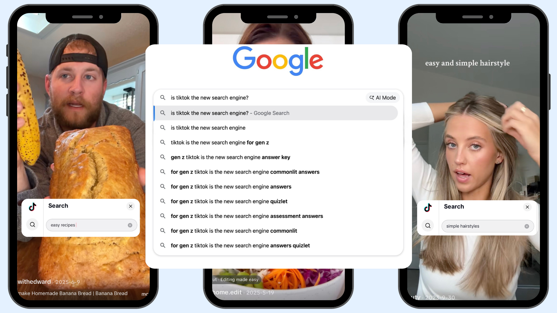 TikTok as a search engine